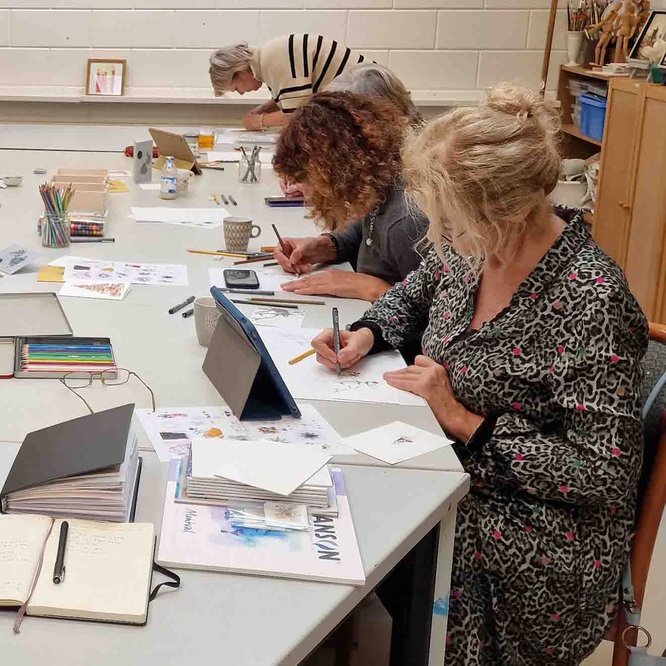 Workshop mixed media