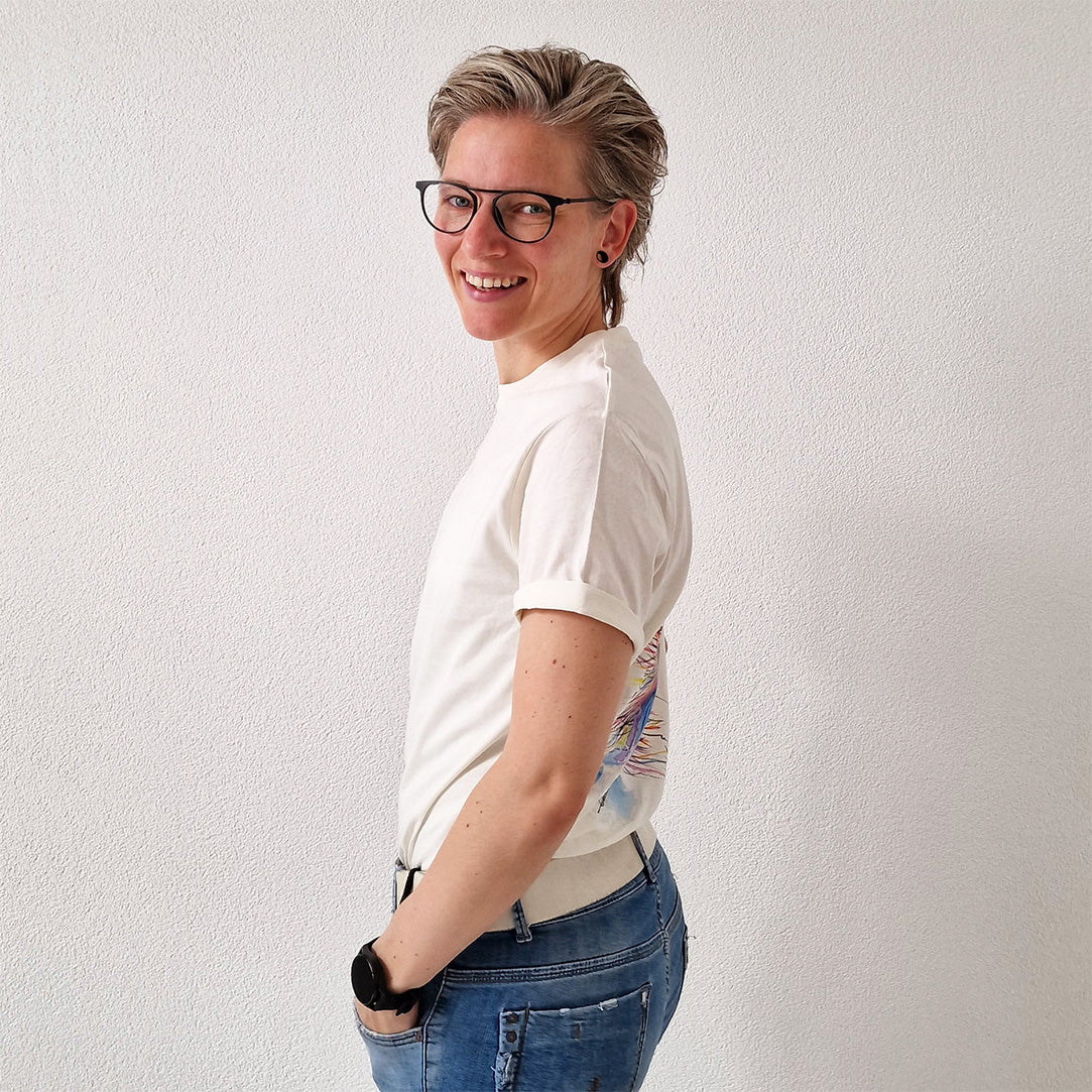 T-shirt struisvogel