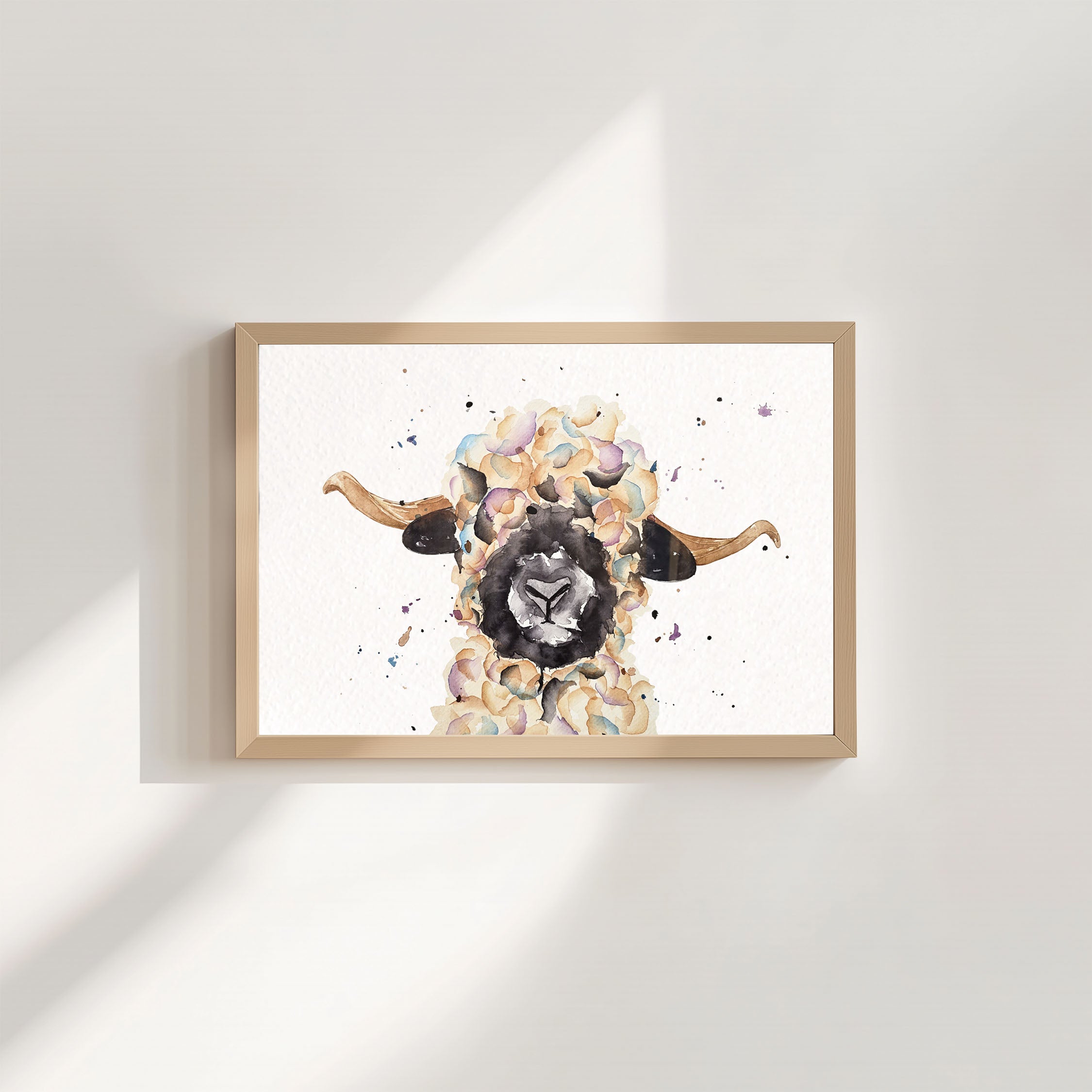 Schaap in lijstje