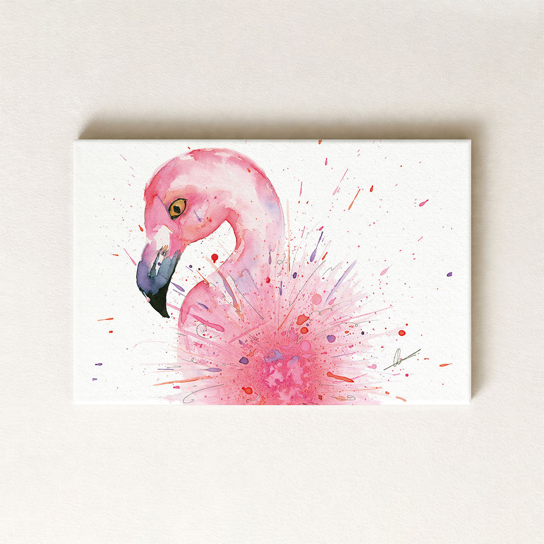 Flamingo print