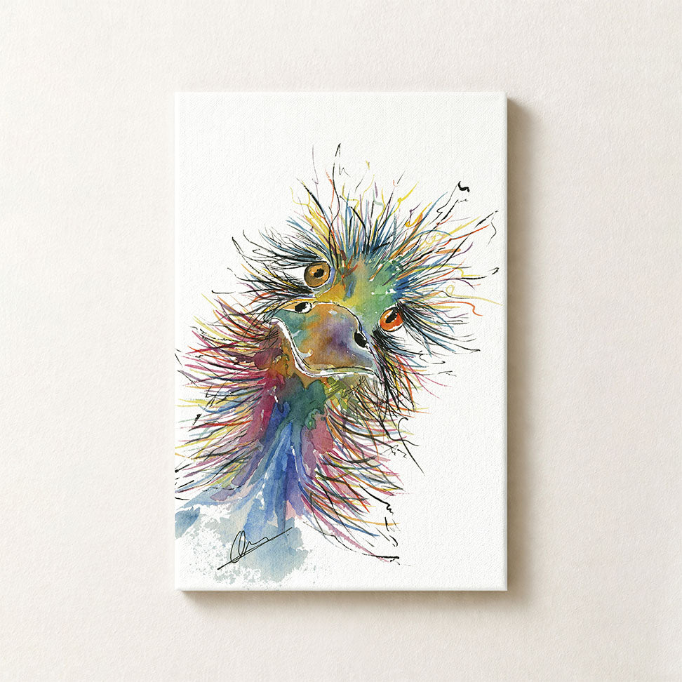 Struisvogel print