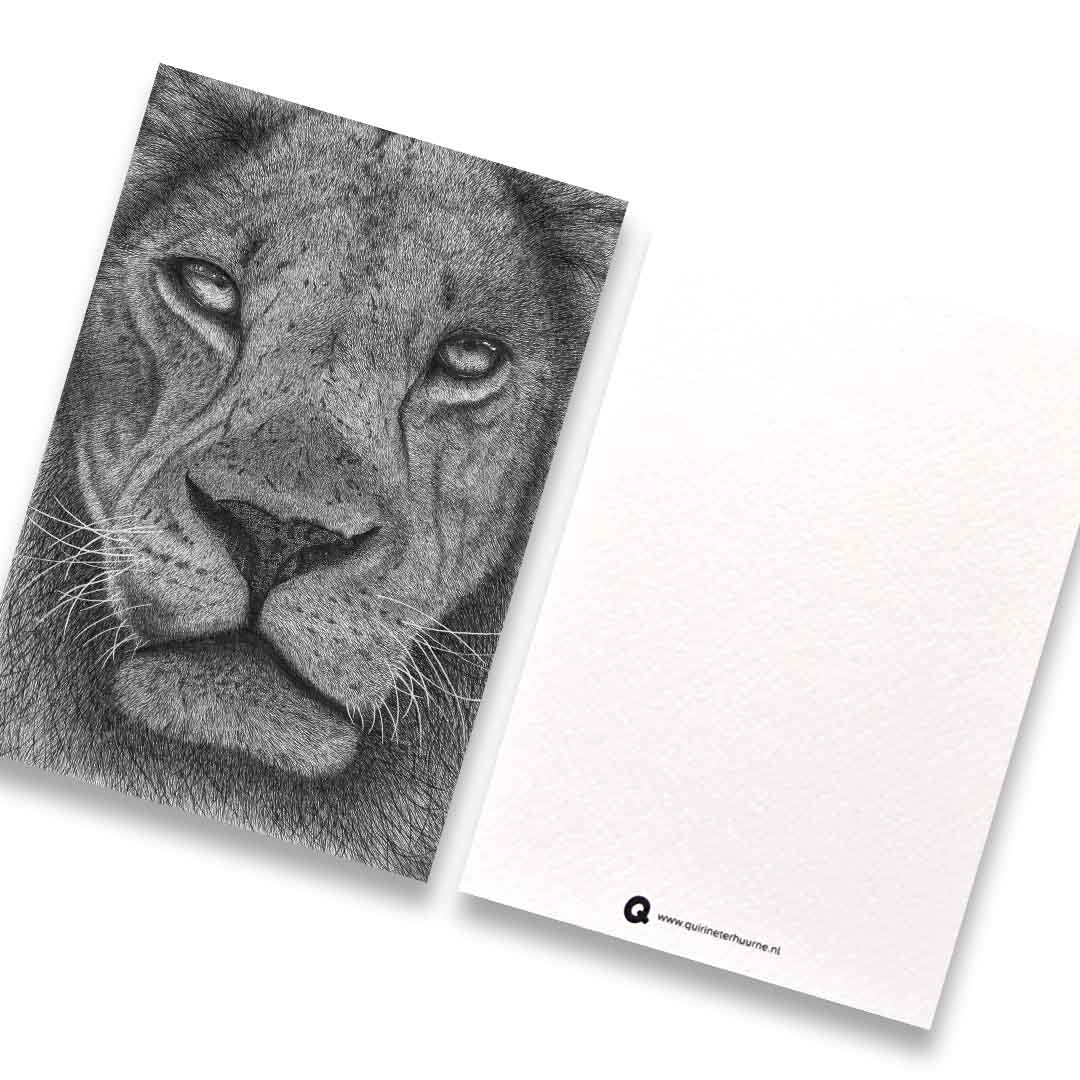 Kaart leeuw Wildlife