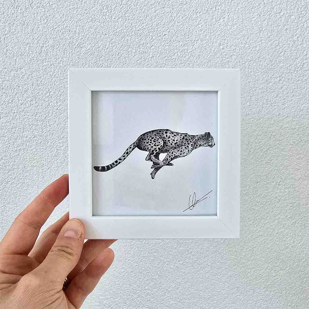 Mini original cheetah Afrika