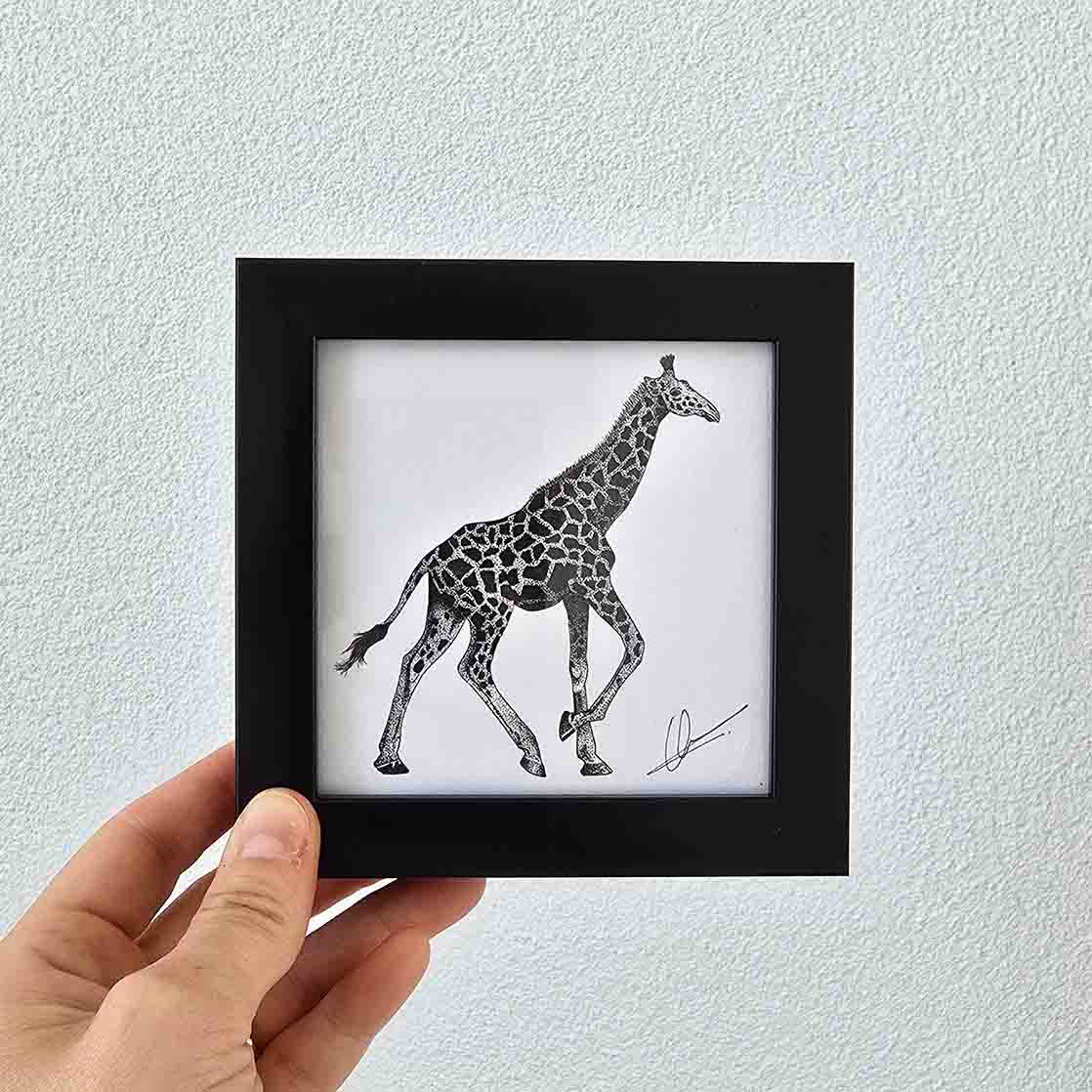 Mini original giraffe Afrika