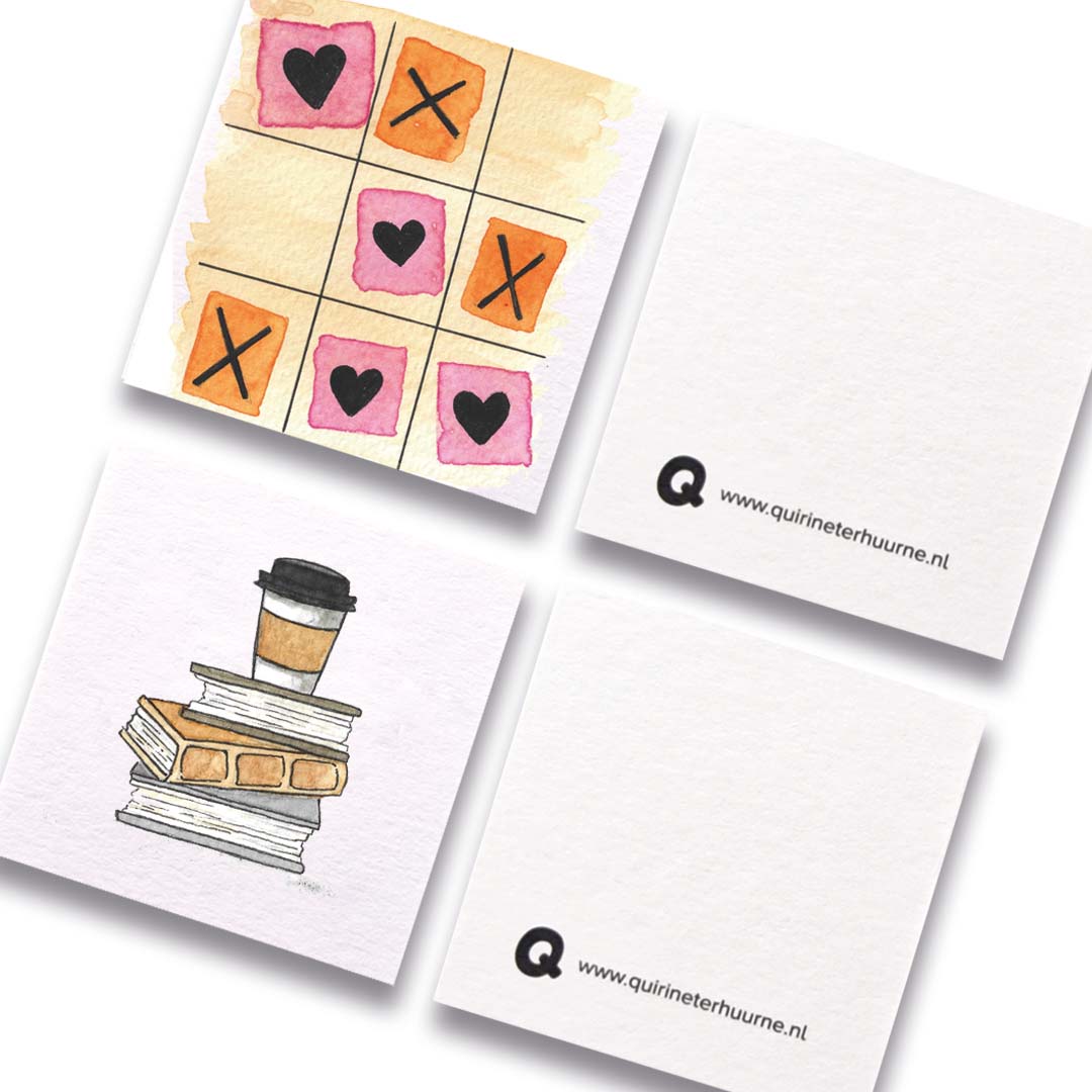 Mini kaartjes (20st.)