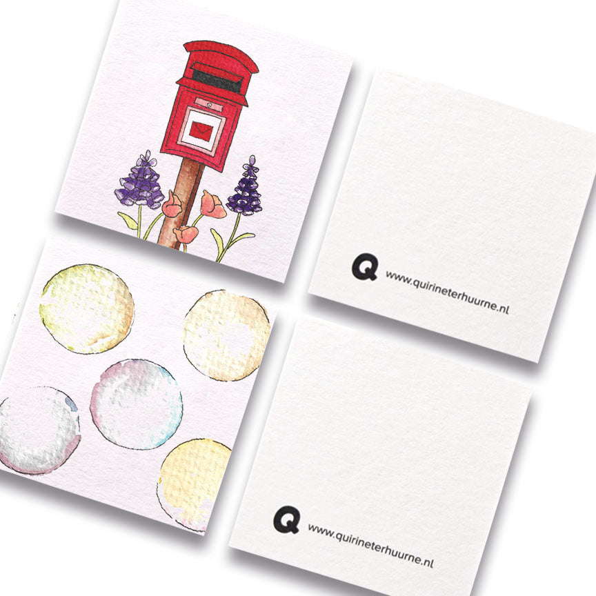 Mini kaartjes (20st.)