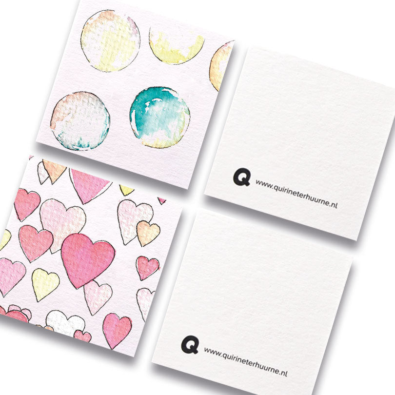 Mini kaartjes (20st.)