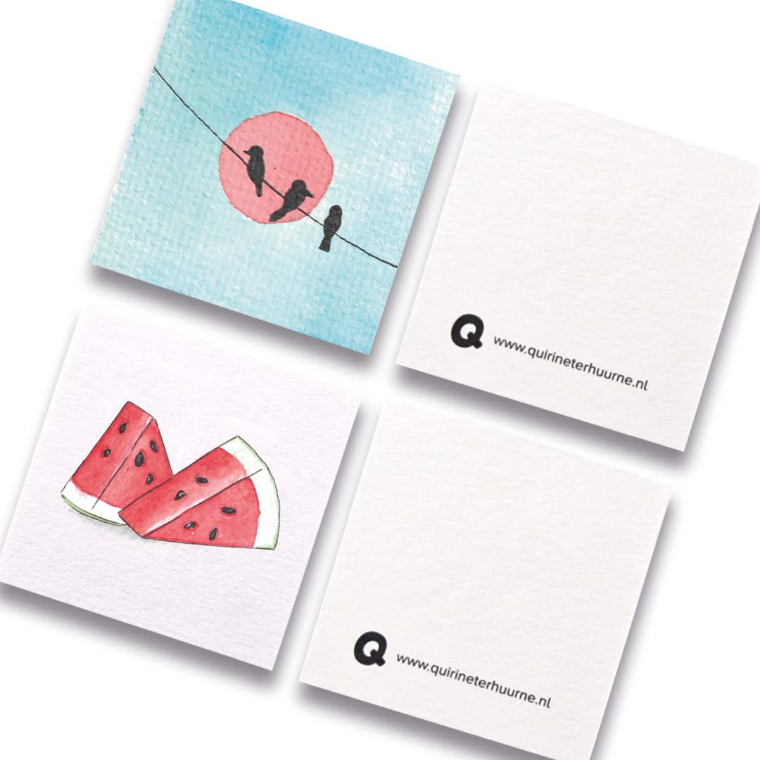 Mini kaartjes (20st.)