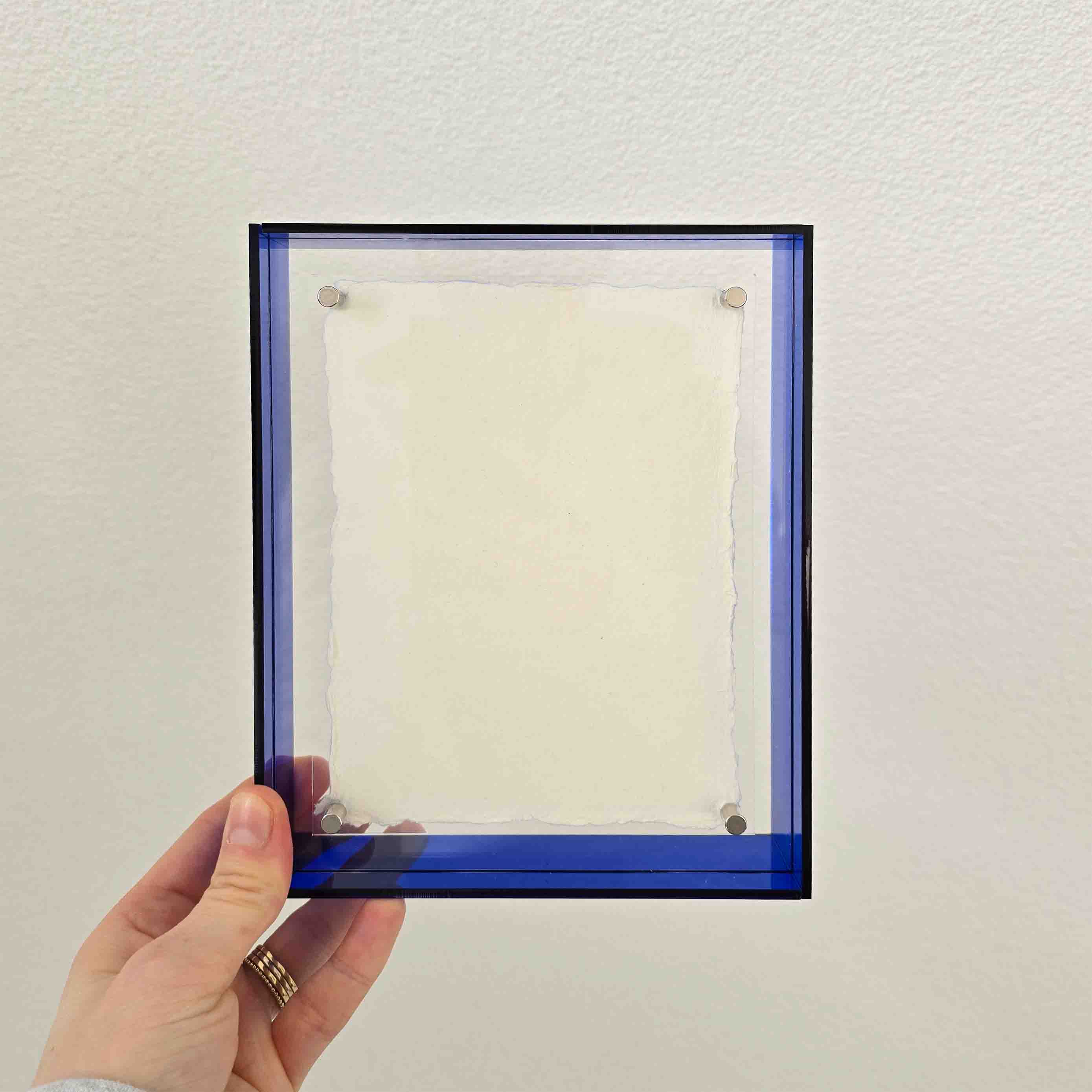 Mini original blauwe pauw