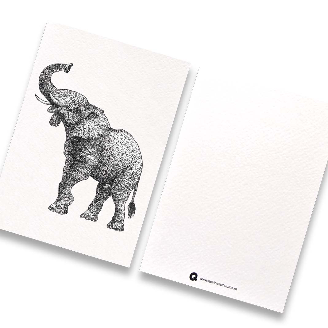 Kaart olifant Afrika