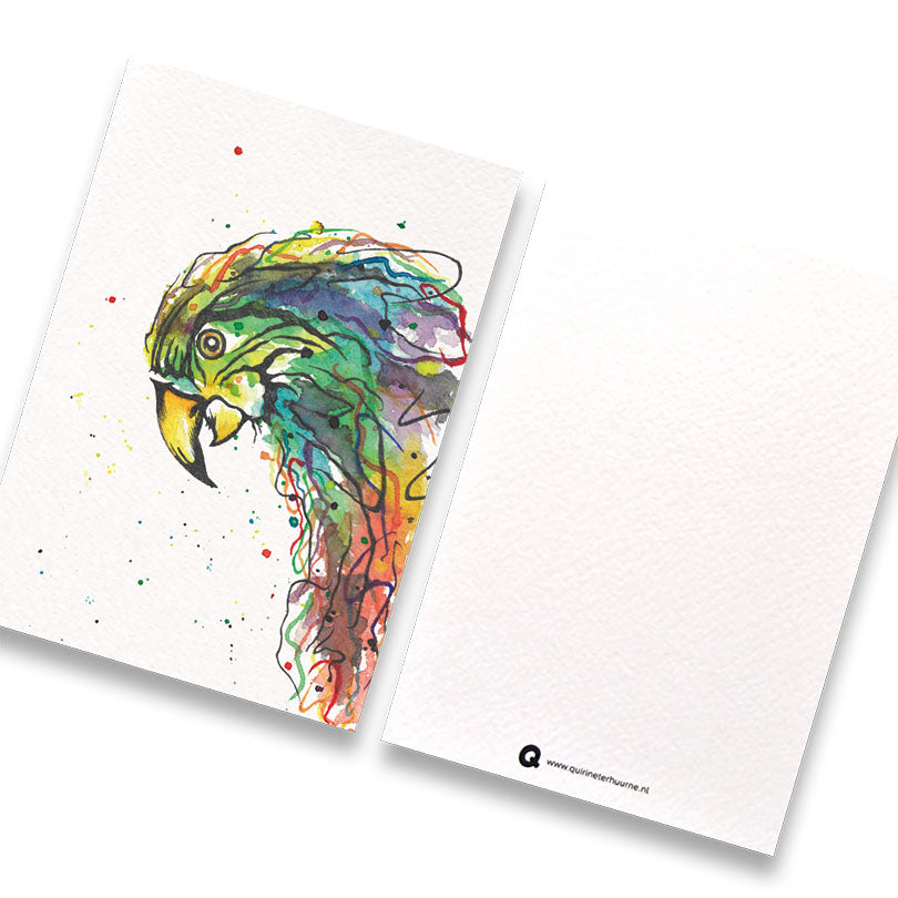 Kaart papegaai 4