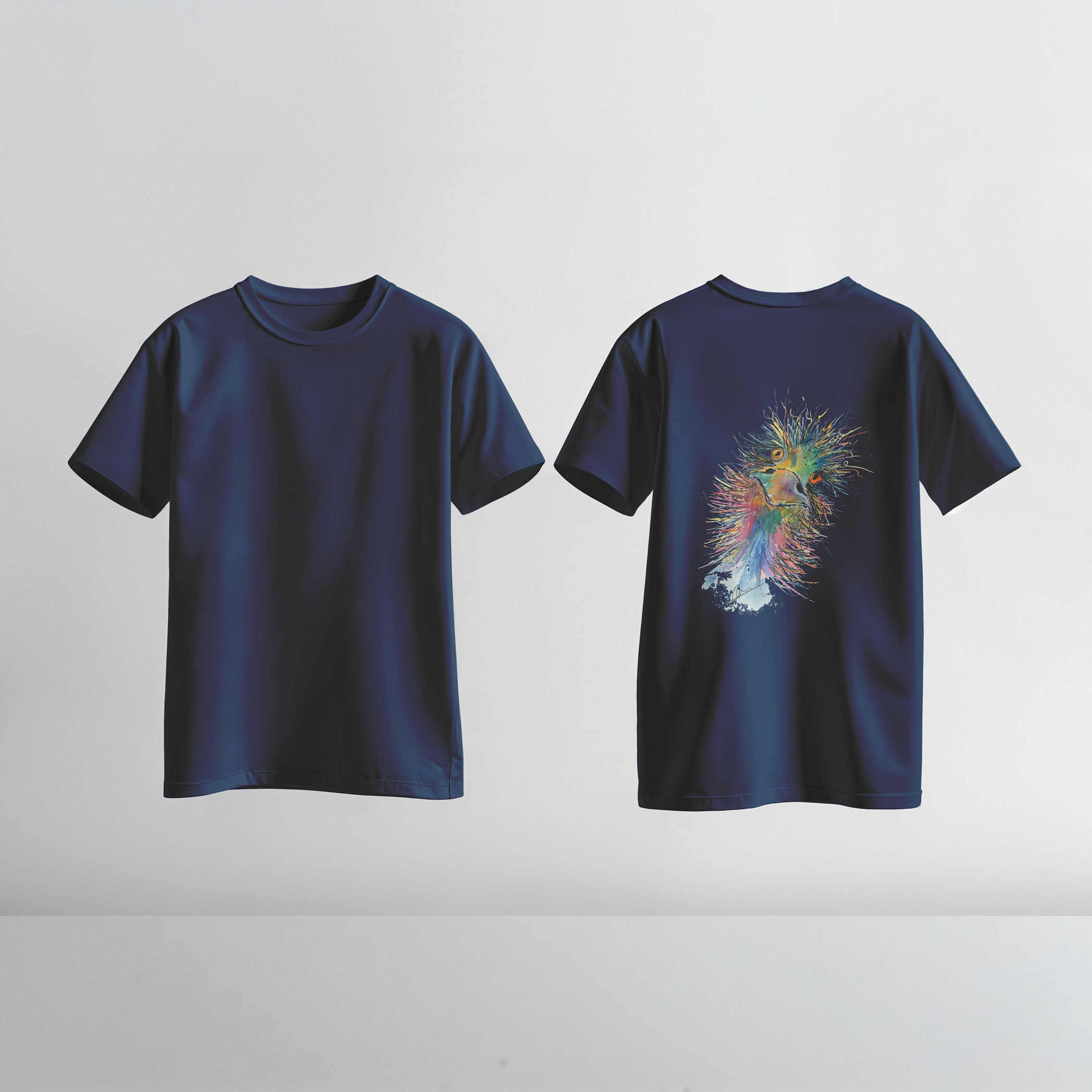 T-shirt kunst bio katoen