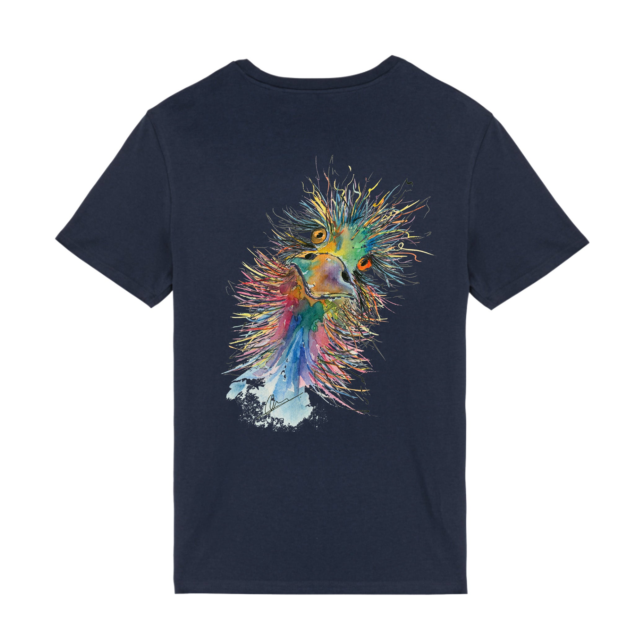 T-shirt struisvogel