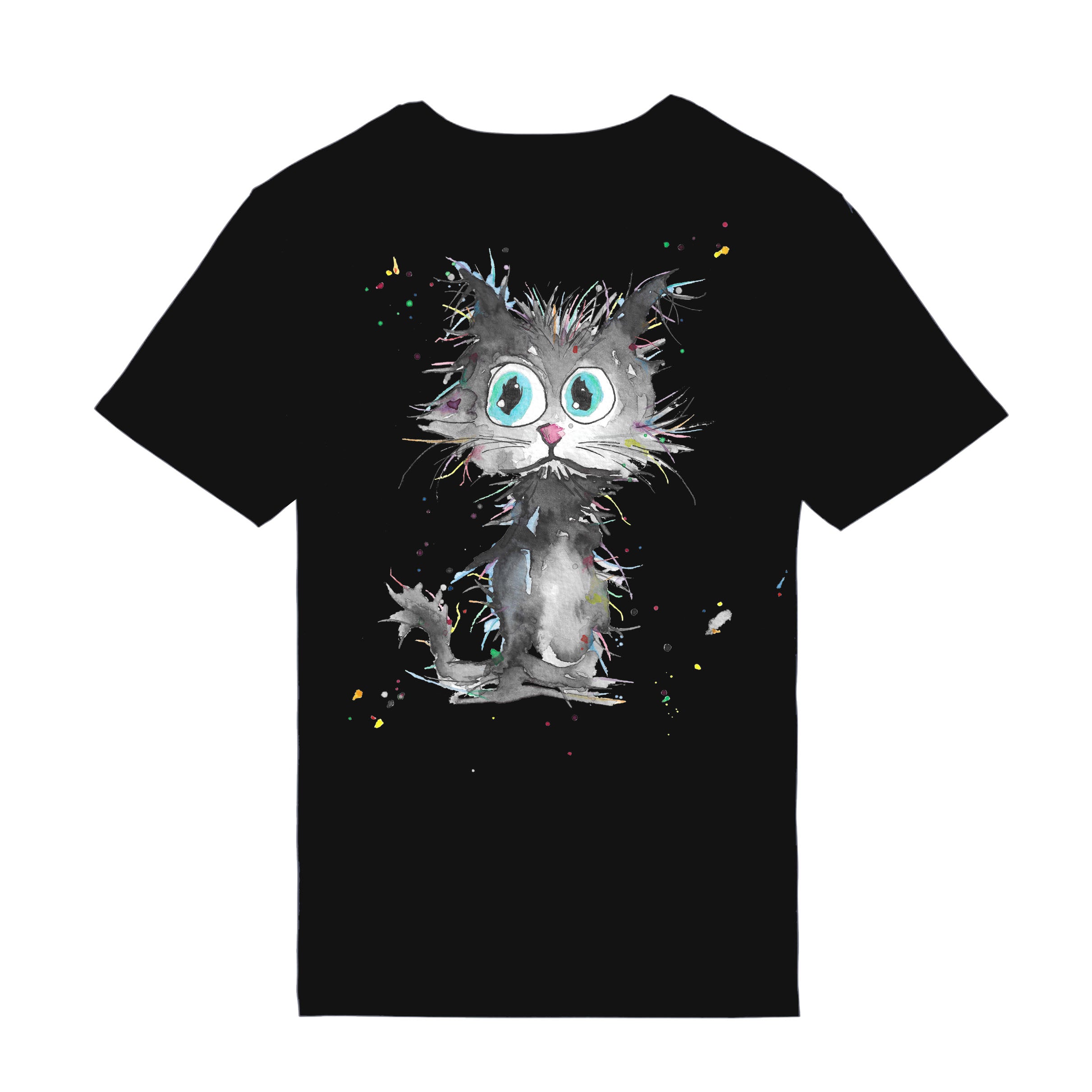 T-shirt kunst bio katoen