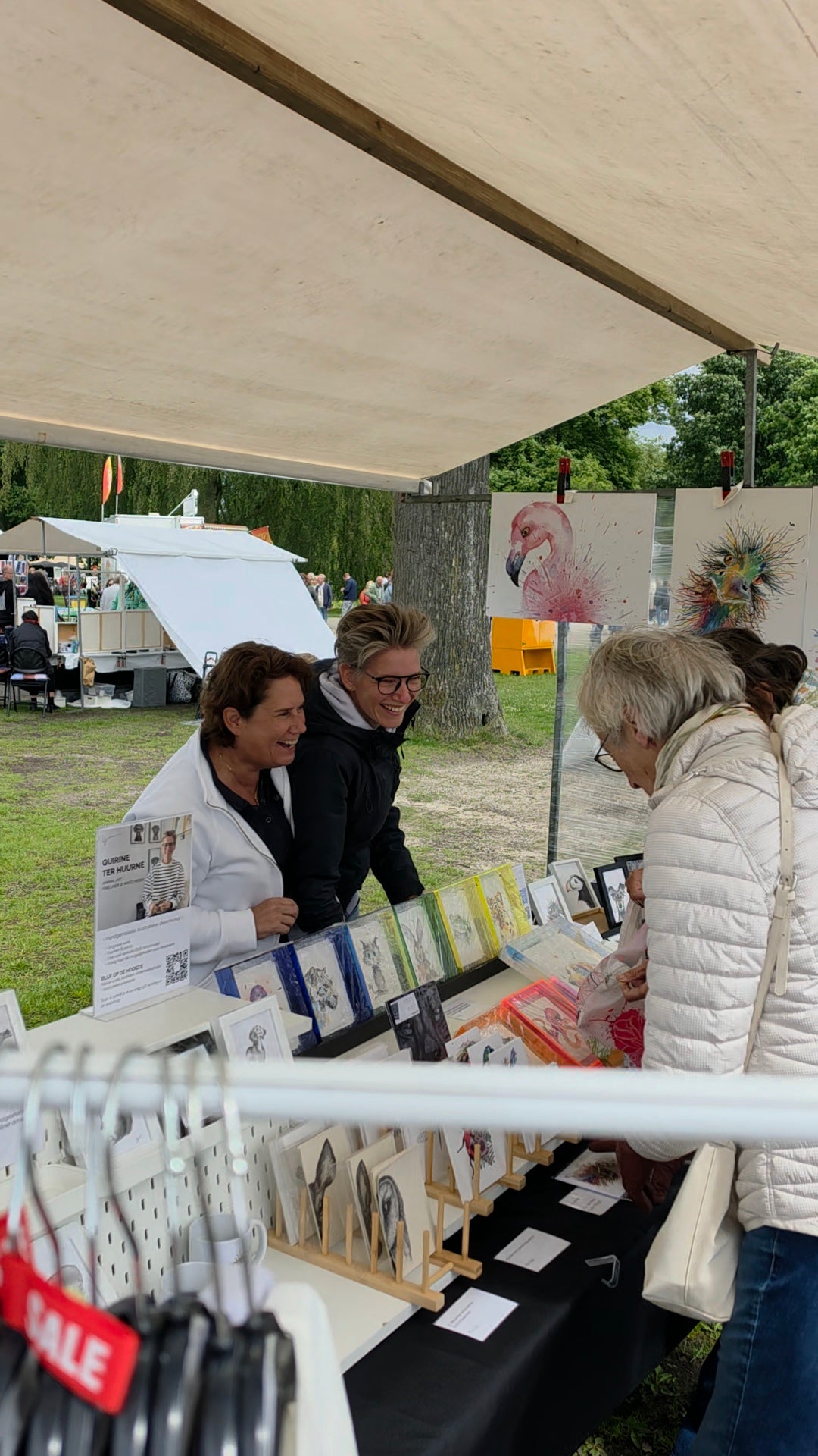 Video van een dag op de kunstmarkt in Apeldoorn